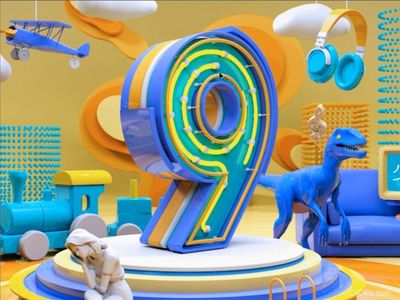 C4D零基礎(chǔ)實(shí)戰(zhàn) 打造炫酷霓虹燈廣告海報數(shù)字教程